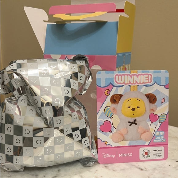 Disney Winnie the Pooh Yellow Stuffed Animal - Picture 2 of 5